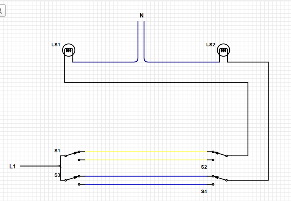 From double changeover switch to smart switch