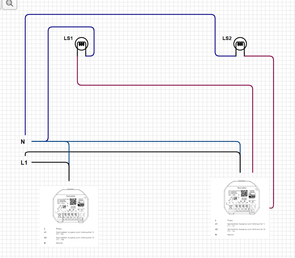 From double changeover switch to smart switch